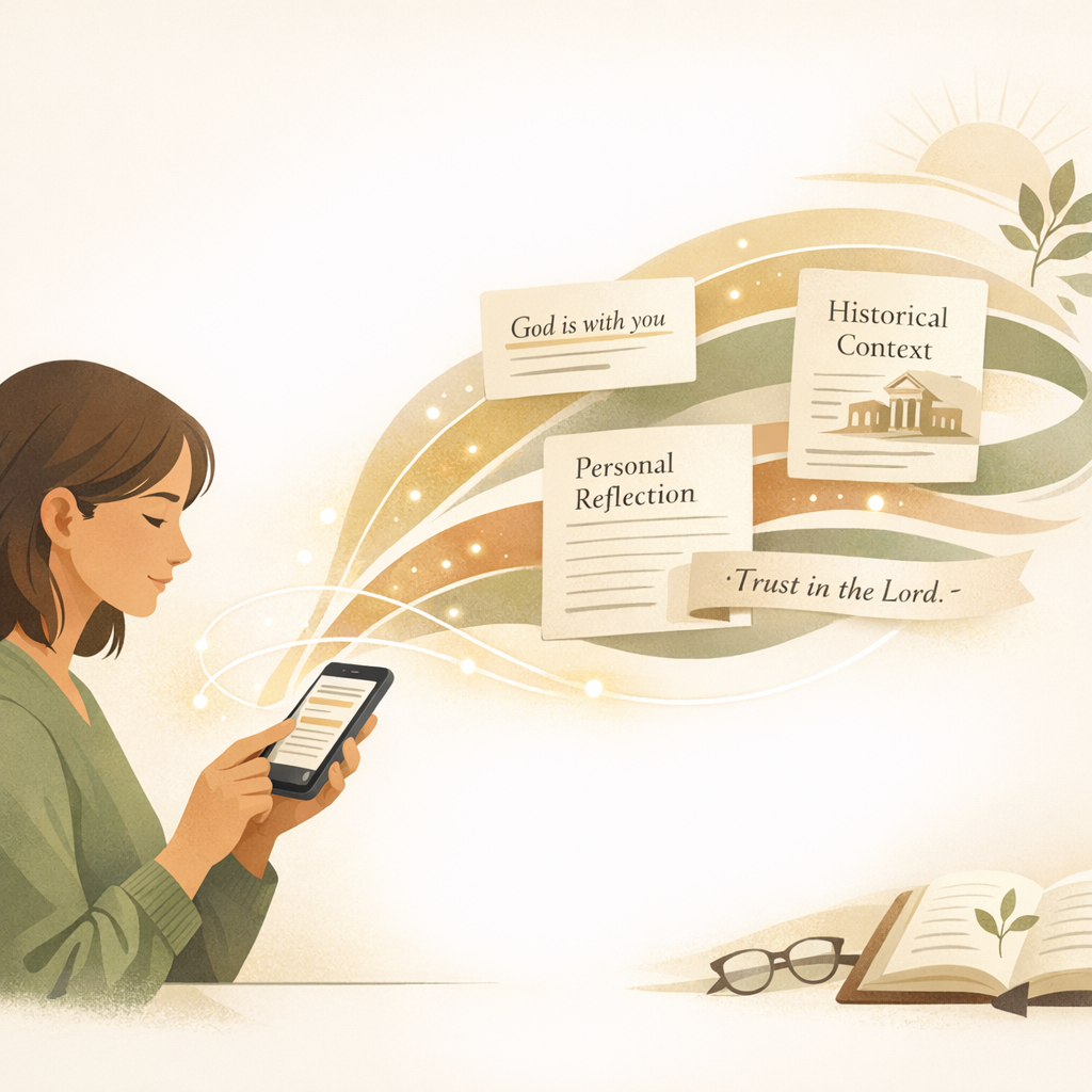 Bible reading and StudyMate AI